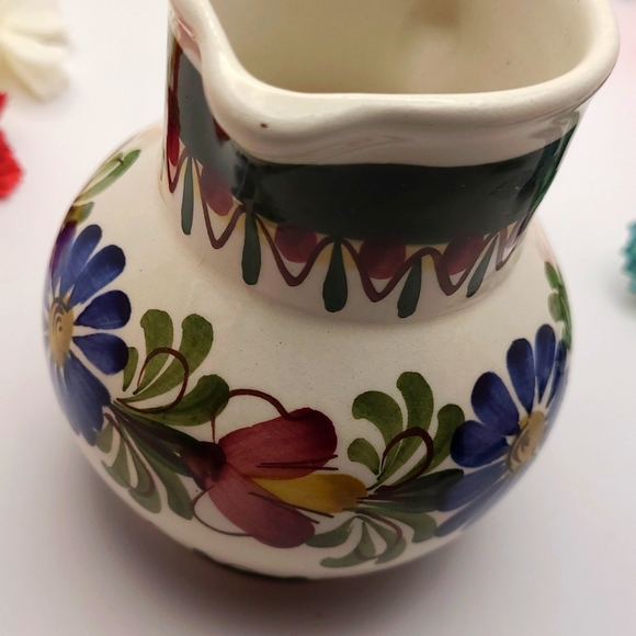 Wechsler Handmade floral Vintage Jug / Pitcher - Picture 6 of 6